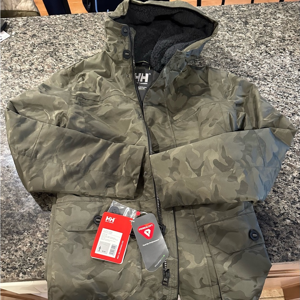 Helly Hansen Killarney Parka Beluga Camo Pattern